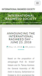 Mobile Screenshot of internationalragweedsociety.org